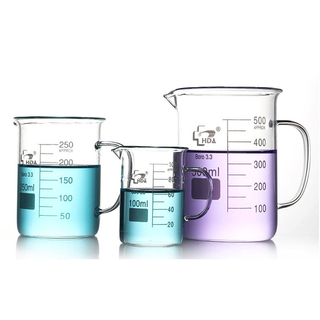 China glass beaker with handle manufacturers, glass beaker with handle