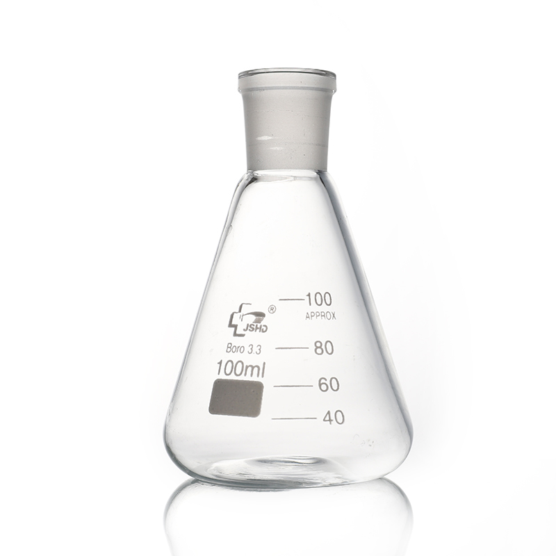 Concial Flask with Standard ground joint