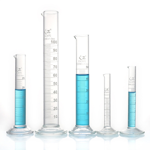 Measuring Cylinder, with round base